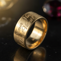Ring with custom engraving