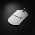 Sterling Silver Dog Tags