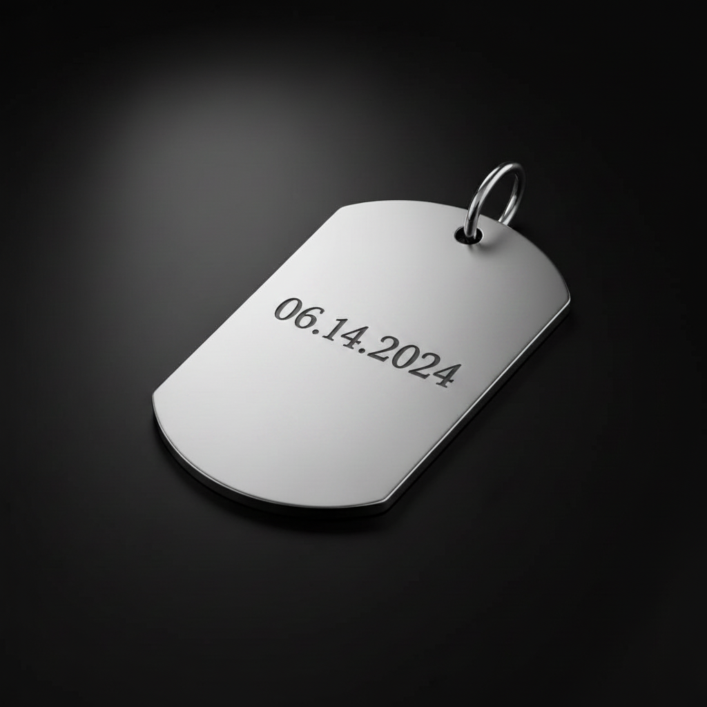 Sterling Silver Dog Tags